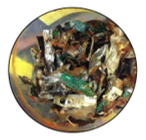 recycled hard drive part